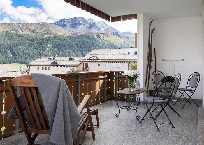 Chesa Dal Luf B6 By Interhome Apartman *